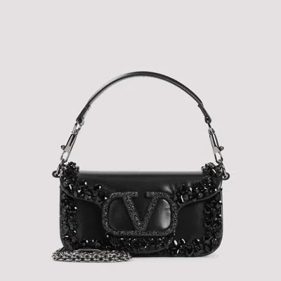 Valentino Garavani Loco Bag In Nm Jet Nero Jet