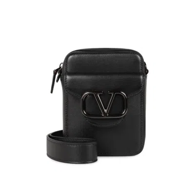 Valentino Garavani Loco Document Case In Black