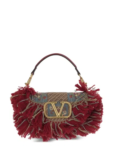 Valentino Garavani Locò Handbag In Red