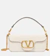 Valentino Ivory Locò Small Shoulder Bag In White