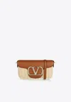 Valentino Vlogo Signature Crossbody Bag In Beige