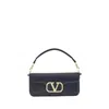 Valentino Locò Shoulder Bag In Black