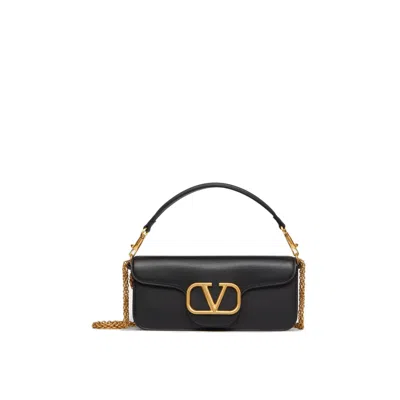 Valentino Garavani Locò Shoulder Bag In Black