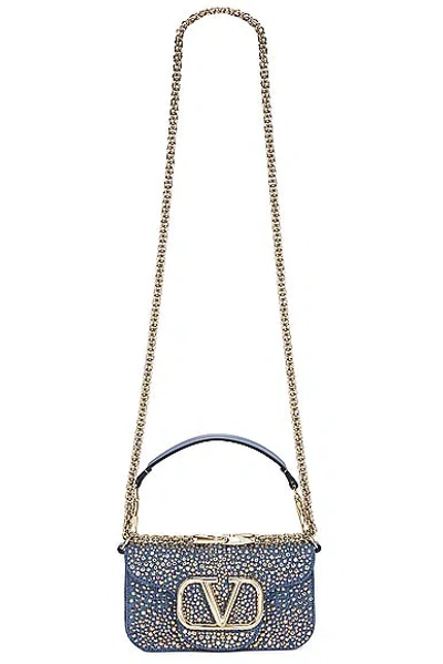 Valentino Garavani Loco Small Shoulder Bag In Niagara