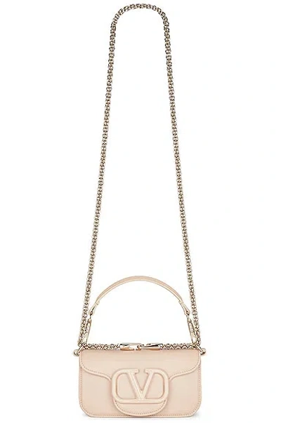 Valentino Garavani Loco Small Shoulder Bag In Powder Rose