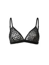 Valentino Logo-pattern Triangle Bra