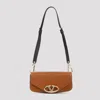 Valentino Brown Vlogo Signature Crossbody Bag In Naturale Tan Nero