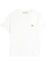 Valentino Vlogo Patch T-shirt With In White