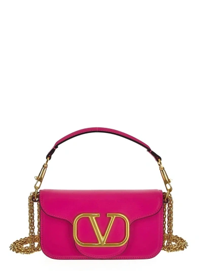 Valentino Garavani Logo Bag In Pink
