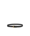 Valentino Logo Belt In Black