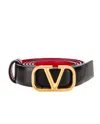 VALENTINO GARAVANI LOGO BELT,VENT-WA26