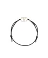 Valentino Garavani Men Vlogo Signature Bracelet In Black