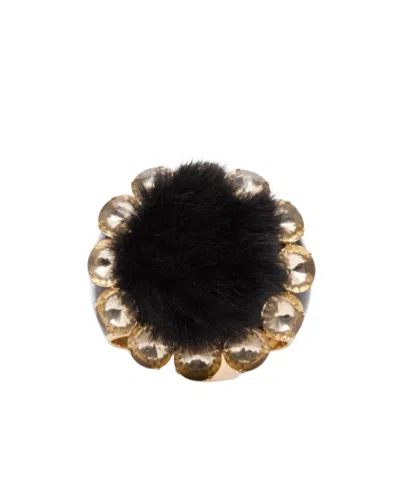 Valentino Garavani Logo Bracelet In Gold