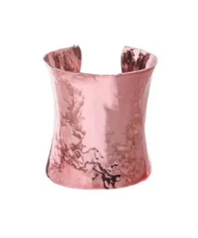 Valentino Garavani Logo Bracelet In Pink