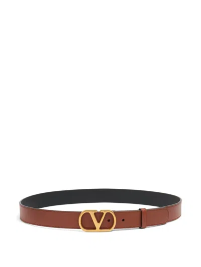 VALENTINO GARAVANI LOGO-BUCKLE BELT
