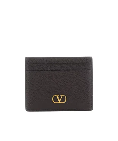 Valentino Garavani Valentino Vlogo Signature Card Holder In White