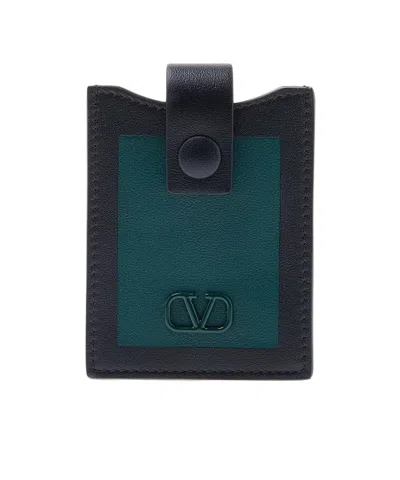 Valentino Garavani Logo Card Pack In Black