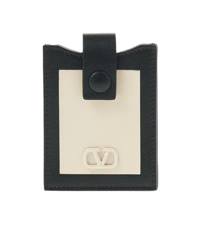 Valentino Garavani Logo Card Pack In Black