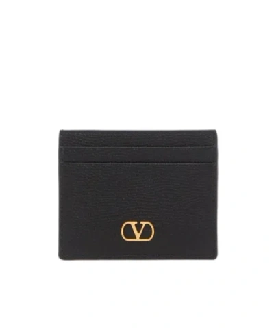 Valentino Garavani Logo Card Pack In Black