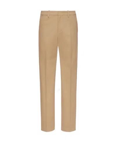 Valentino Logo Casual Pants In Nude