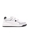 Valentino Garavani Multicolor Nappa Leather One Stud Sneakers In White