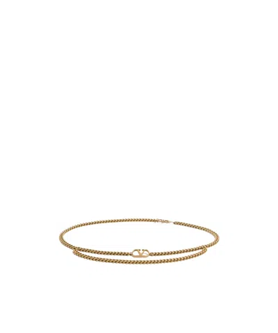 VALENTINO GARAVANI VLOGO SIGNATURE CHAIN BELT