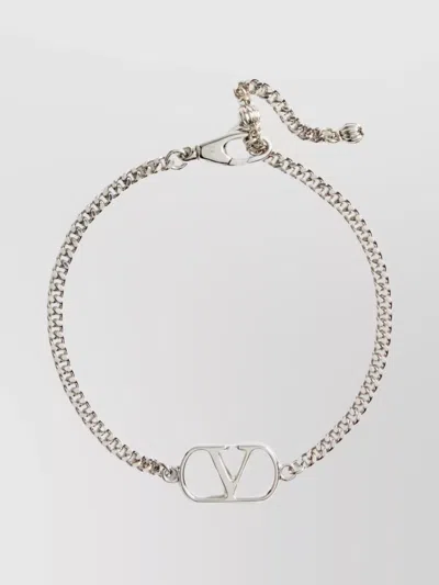 VALENTINO GARAVANI LOGO CHAIN LINK BRACELET
