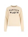 Valentino Graphic Print Cotton Sweatshirt With Raglan Sleeves In Neutral