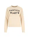 Valentino Graphic Print Cotton Sweatshirt With Raglan Sleeves In Neutral