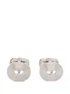 Valentino Logo-detail Cufflinks In Silver