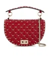 Valentino Logo Details Handbag In Red