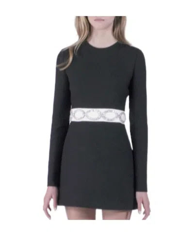 Valentino Logo Dress In Green