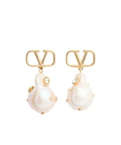 Valentino Garavani Logo Earrings