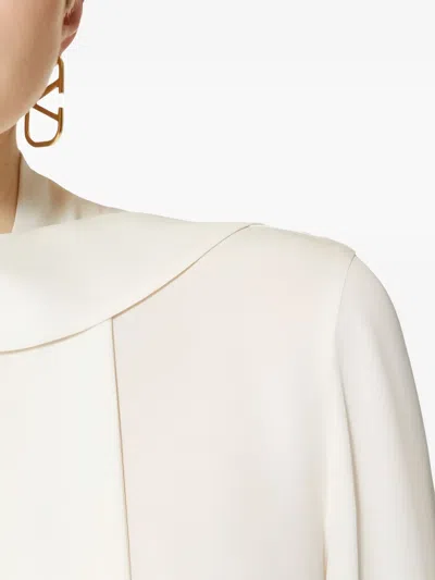 Valentino Garavani Logo Earrings In Gold