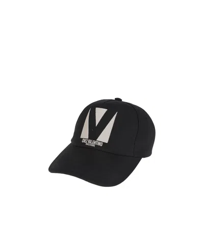 VALENTINO GARAVANI VALENTINO LOGO EMBROIDERED BASEBALL CAP