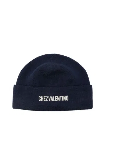 Valentino Garavani Logo-embroidered Beanie