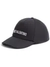 Valentino Garavani Cotton Baseball Cap With Embroidery In Black