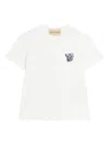 Valentino White Cotton Vg Embroidery T-shirt