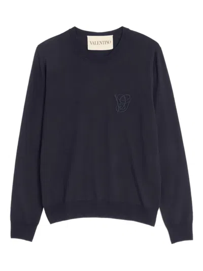 VALENTINO VG-EMBROIDERED SWEATER