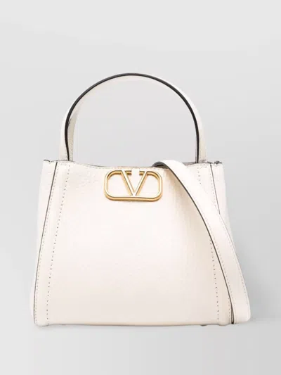 Valentino Garavani Logo Handbag With Two Straps And Handles