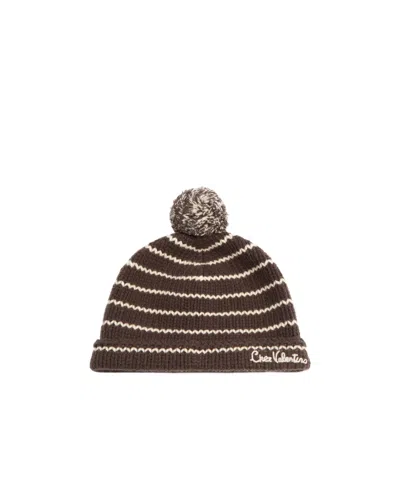 Valentino Garavani Logo Hat In Brown