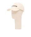 Valentino Logo Hat In Nude