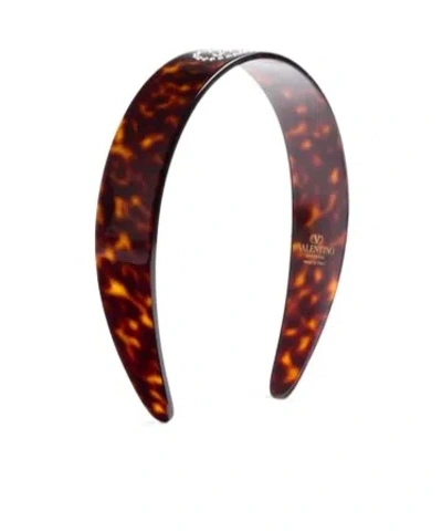 Valentino Garavani Logo Headband In Multi-color