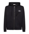 Valentino Cotton Sweatshirt With Vlogo Signature Patch