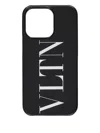 Valentino Logo-print Iphone 13 Pro Max Case In Schwarz