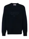 Valentino Wool Jersey. In Blue