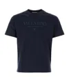 VALENTINO LOGO-LETTERING COTTON T-SHIRT