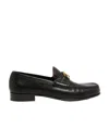 Valentino Garavani Vlogo Signature Loafer With Gold-tone Logo Detail In Black