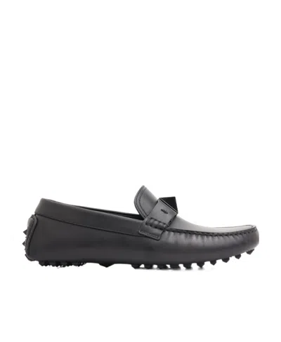 Valentino Garavani Logo Love Shoes In Black