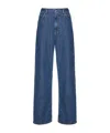Valentino Wide- Leg Jeans In Blue